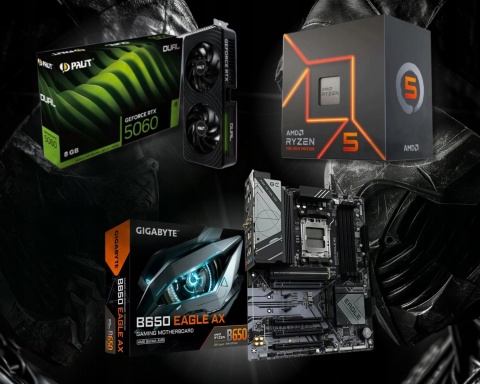 BSG Raptor V23 AMD Ryzen 5 NVIDIA RTX 5060 32GB DDR5 1000GB SSD Windows 11 Pro