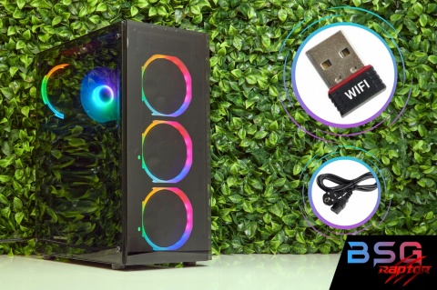 BSG Raptor V15 AMD Ryzen 5 AMD Radeon RX 7600 32GB DDR4 1000GB SSD Windows 11 Pro