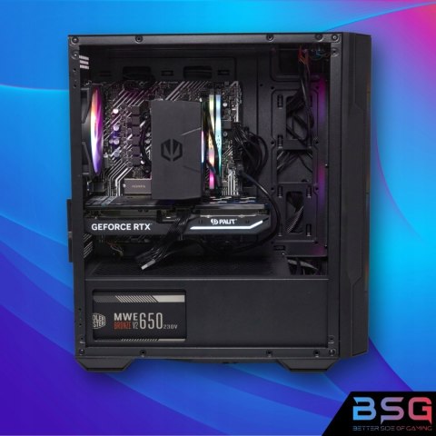 BSG Raptor V2 AMD Ryzen 7 NVIDIA GeForce RTX 4060 64GB DDR4 256GB SSD Windows 11 Pro