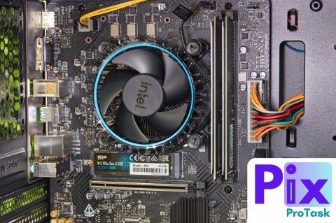 Pix Protask V1 Intel Core i3 16GB DDR4 1000GB SSD DVD Windows 11 Pro