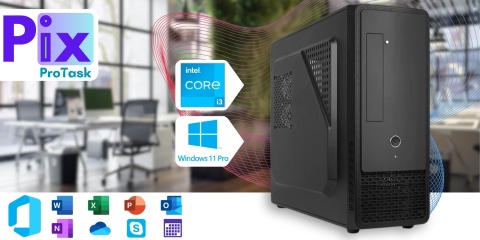 Pix Protask V2 Intel Core i3 16GB DDR4 1000GB SSD Windows 11 Pro