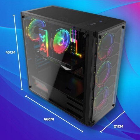 BSG Raptor V5 AMD Ryzen 5 NVIDIA GeForce RTX 3060 64GB DDR4 2000GB SSD Windows 11 Pro