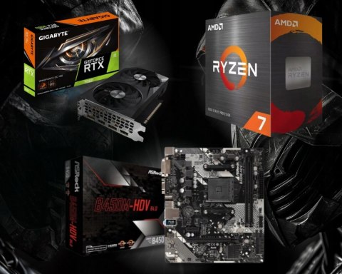 BSG Raptor V6 AMD Ryzen 7 NVIDIA GeForce RTX 3060 32GB DDR4 256GB SSD Windows 11