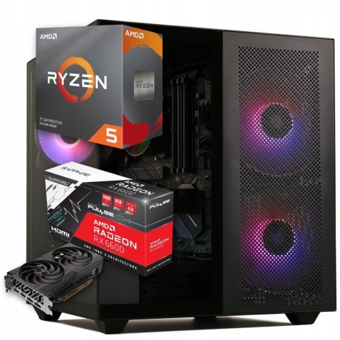 BSG Striker V8 AMD Ryzen 5 AMD Radeon RX 6600 32GB DDR4 512GB SSD Windows 11 Pro