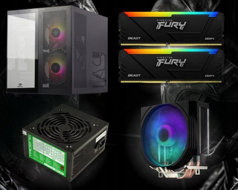 BSG Striker V8 AMD Ryzen 5 AMD Radeon RX 6600 64GB DDR4 2000GB SSD Windows 11 Pro