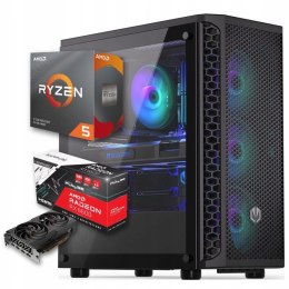 BSG Striker V9 AMD Ryzen 5 AMD Radeon RX 6600 16GB DDR4 2000GB SSD Windows 11 Pro