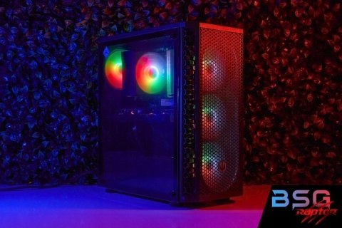 BSG Raptor V9 Intel Core i7 NVIDIA GeForce RTX 4060 16GB DDR3 256GB SSD Windows 10 Pro