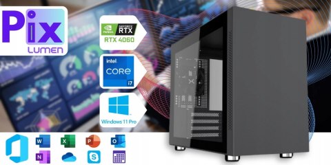 Pix Lumen V1 Intel Core i7 NVIDIA GeForce RTX 4060 64GB DDR4 512GB SSD Windows 11 Pro