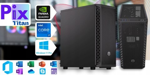 Pix Titan V3 Intel Core i7 NVIDIA RTX A2000 16GB DDR4 512GB SSD Windows 11 Pro