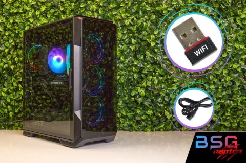 BSG Raptor V10 Intel Core i5 NVIDIA GeForce RTX 4060 32GB DDR4 512GB SSD Windows 11 Pro