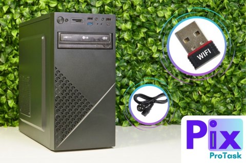 Pix Protask V7 AMD Ryzen 5 16GB DDR4 256GB SSD DVD Windows 11 Pro