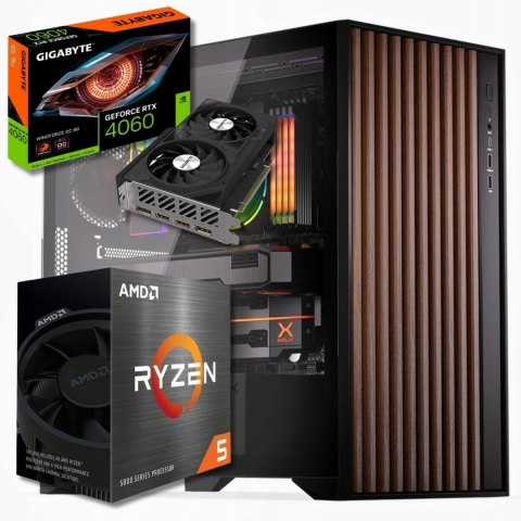 BSG Raptor V20 AMD Ryzen 5 NVIDIA GeForce RTX 4060 16GB DDR4 1000GB SSD Windows 11 Pro
