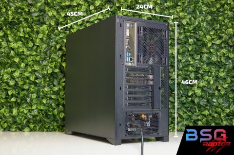 BSG Raptor V20 AMD Ryzen 5 NVIDIA GeForce RTX 4060 32GB DDR4 256GB SSD Windows 11 Pro