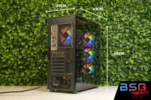 BSG Raptor V22 Intel Core i5 NVIDIA RTX 5060 64GB DDR4 512GB SSD Windows 11 Pro