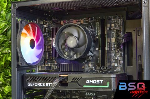 BSG Raptor V24 AMD Ryzen 5 NVIDIA RTX 5060 32GB DDR4 256GB SSD Windows 11 Pro