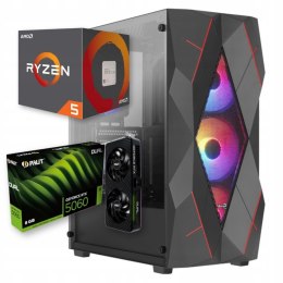 BSG Raptor V24 AMD Ryzen 5 NVIDIA RTX 5060 64GB DDR4 256GB SSD Windows 11 Pro