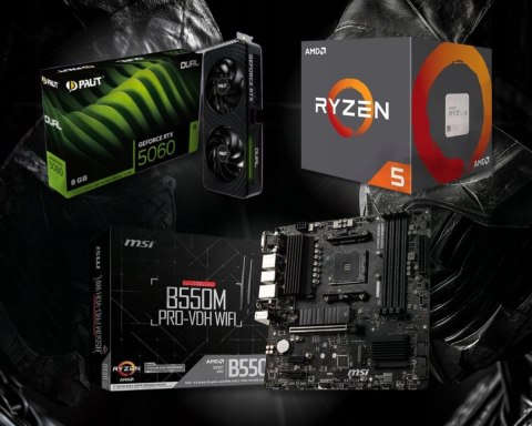 BSG Raptor V24 AMD Ryzen 5 NVIDIA RTX 5060 64GB DDR4 256GB SSD Windows 11 Pro