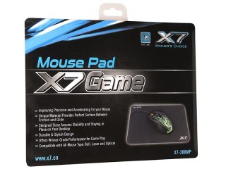 Podkładka pod mysz A4 Tech XGame X7-200MP czarna gamingowa