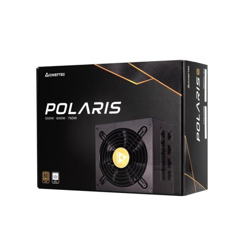 Zasilacz Chieftec PPS-750FC 750W Polaris 80PLUS Gold modułowy