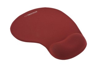 Podkładka pod mysz żelowa Esperanza EA137R czerwona gamingowa