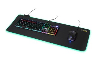 Podkładka IBOX MPG5 RGB szeroka gamingowa USB czarna
