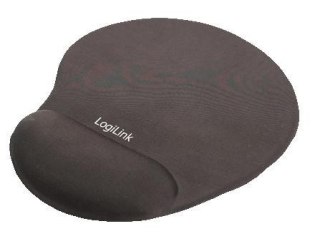 Podkładka LogiLink żelowa pod myszczkę ergonomiczna biurowa czarna