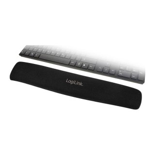 LogiLink żelowa podkładka pod klawiaturę czarna ergonomiczna do gaming