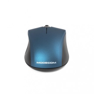 Mysz optyczna MODECOM MC-WM10S bezprzewodowa niebieska ergonomiczna cicha