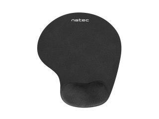 Podkładka ergonomiczna Natec Marmot z podpórką pod nadgarstek czarna