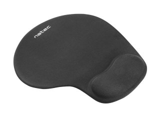 Podkładka ergonomiczna Natec Marmot z podpórką pod nadgarstek czarna