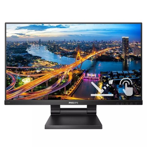Monitor Philips 21.5 cali 222B1TC IPS Touch Full HD z HDMI i DP