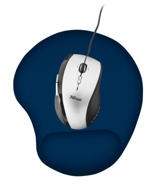 Trust BigFoot podkładka pod mysz niebieska ergonomiczna z nadgarstkiem