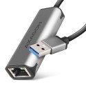 Karta sieciowa AXAGON ADE-25R 2.5 Gigabit Ethernet USB-A 3.2 szara
