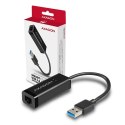 AXAGON ADE-SR Gigabit Ethernet adapter USB-A 3.2 kompaktowy z automatyczną instalacją