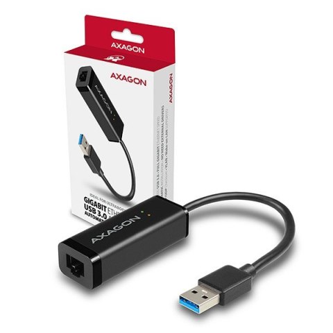 AXAGON ADE-SR Gigabit Ethernet adapter USB-A 3.2 kompaktowy z automatyczną instalacją