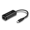 Adapter AXAGON ADE-SRC Gigabit Ethernet USB-C 3.2 automatyczna instalacja