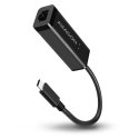 Adapter AXAGON ADE-SRC Gigabit Ethernet USB-C 3.2 automatyczna instalacja