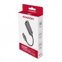 AXAGON ADE-TR Karta sieciowa Gigabit Ethernet USB-A 3.2 Gen 1 metalowa szarość