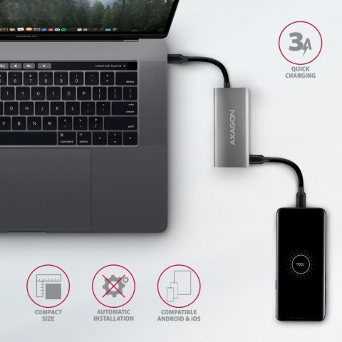 Hub AXAGON HMC-4G2 USB-C 10Gbps 4 porty 2xUSB-A 2xUSB-C kompaktowy