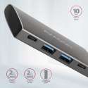 Hub AXAGON HMC-4G2 USB-C 10Gbps 4 porty 2xUSB-A 2xUSB-C kompaktowy