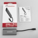 Hub AXAGON HMC-4G2 USB-C 10Gbps 4 porty 2xUSB-A 2xUSB-C kompaktowy
