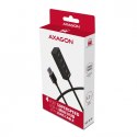 Hub AXAGON HUE-M1AL 4-portowy metalowy USB 3.2 Gen 1 z kablem 1.2m