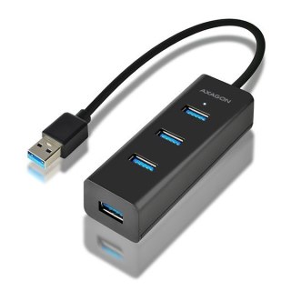 Hub AXAGON HUE-S2B 4-portowy USB 3.2 Gen 1 z ładowaniem 2A