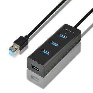 AXAGON HUE-S2BL Hub 4-portowy USB 3.2 Gen 1 zasilanie 1.2m