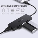 HUB USB-C AUKEY CB-C64 4w1 Ultra Slim 4xUSB 3.1 Prędkość 5 Gb/s