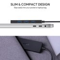 HUB USB-C AUKEY CB-C64 4w1 Ultra Slim 4xUSB 3.1 Prędkość 5 Gb/s