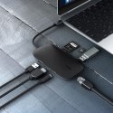 AUKEY CB-C71 aluminiowy HUB USB-C 8w1 z HDMI 4K i Ethernet