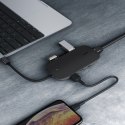 AUKEY CB-C71 aluminiowy HUB USB-C 8w1 z HDMI 4K i Ethernet