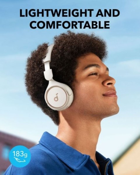 Słuchawki Anker Soundcore H30i białe z basem Bluetooth 5.3