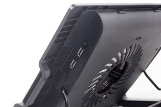Podstawka pod laptop 17 Gembird z wentylatorem regulowana